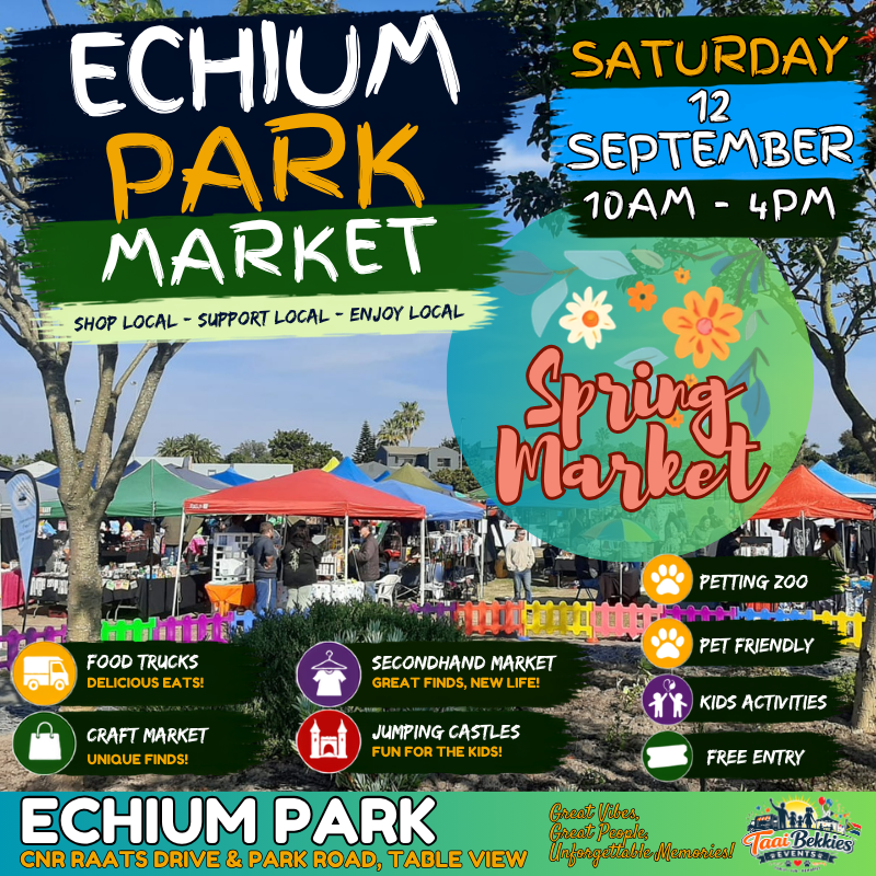 Echium Park market advertisement